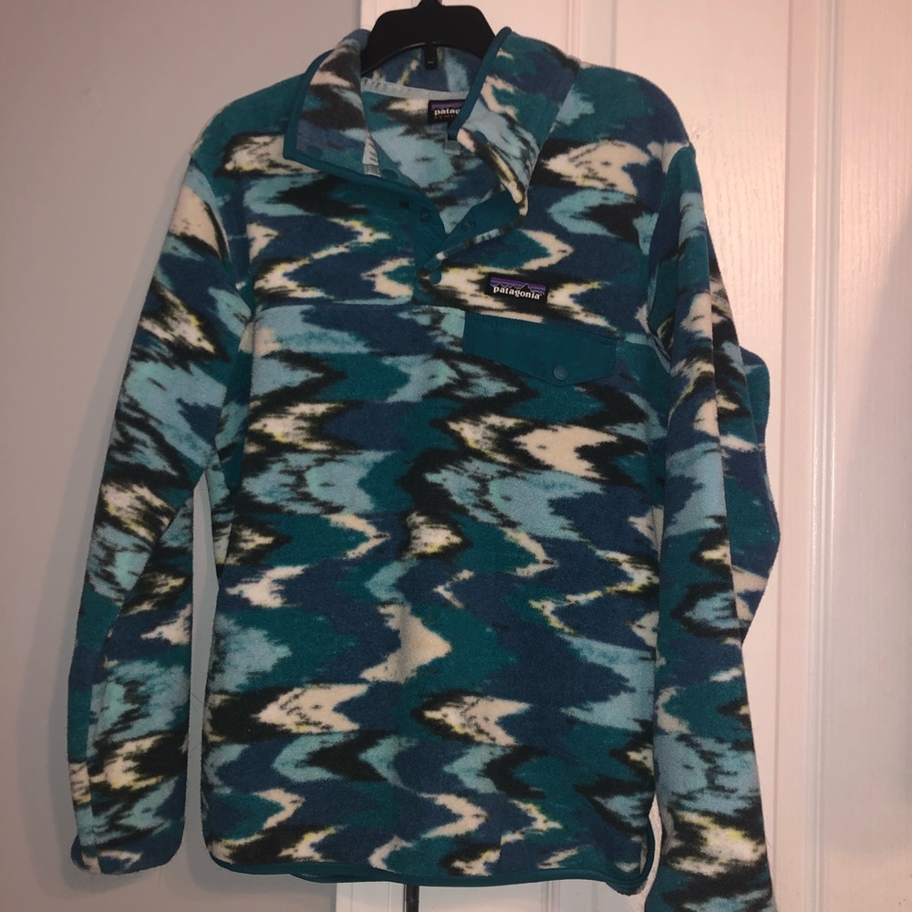Patagonia Synchilla 💚💙💚